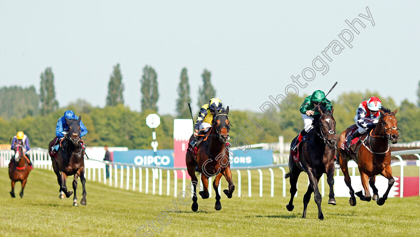 Pouvoir-Magique-0001 
 POUVOIR MAGIQUE (2nd right, Kieran O'Neill) wins The Toronado Handicap Newbury 19 May 2018 - Pic Steven Cargill / Racingfotos.com