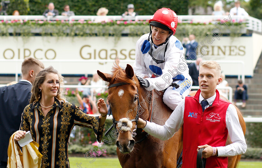 Thanks-Be-0012 
 THANKS BE (Hayley Turner) after The Sandringham Stakes
Royal Ascot 21 Jun 2019 - Pic Steven Cargill / Racingfotos.com