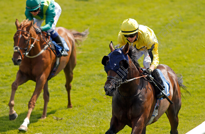 Muhalhel-0008 
 MUHALHEL (Tom Marquand) wins The Larsen Building Products Claiming Stakes
Leicester 1 Jun 2021 - Pic Steven Cargill / Racingfotos.com