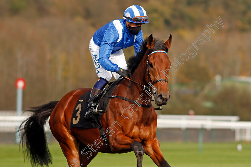 Eshaada-0003 
 ESHAADA (Jim Crowley) winner of The Play 3-2-Win At Mansionbet EBF Maiden Fillies Stakes Div1
Newmarket 9 Oct 2020 - Pic Steven Cargill / Racingfotos.com