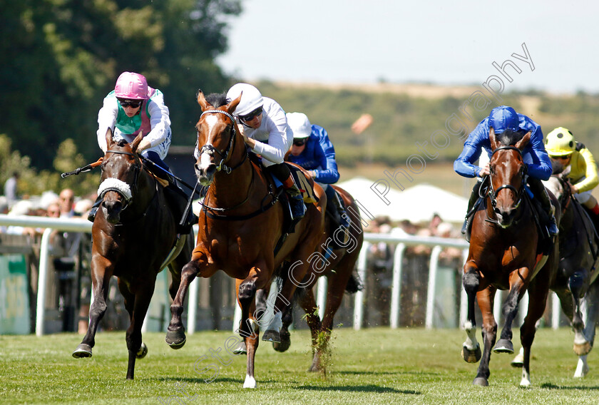 Epictetus-0005 
 EPICTETUS (Martin Harley) beats LEADMAN (left) in The Weatherbys British EBF Maiden Stakes
Newmarket 8 Jul 2022 - Pic Steven Cargill / Racingfotos.com