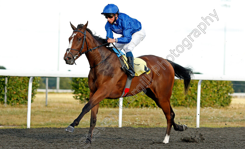 Renaissance-Rose-0003 
 RENAISSANCE ROSE (William Buick) wins The Unibet Extra Race Offers Every Day Fillies Novice Stakes
Kempton 18 Aug 2020 - Pic Steven Cargill / Racingfotos.com