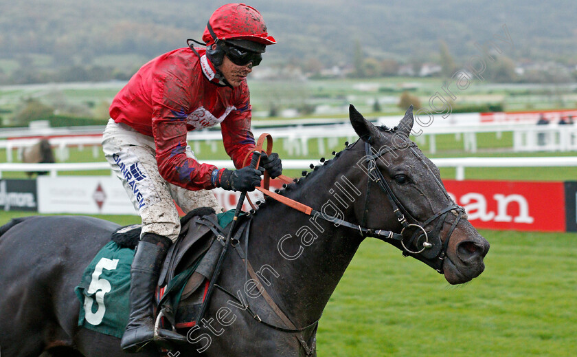 Benny s-Bridge-0005 
 BENNY'S BRIDGE (Connor Brace) wins The Matchbook Betting Exchange Podcast Conditional Jockeys Handicap Hurdle
Cheltenham 25 Oct 2019 - Pic Steven Cargill / Racingfotos.com