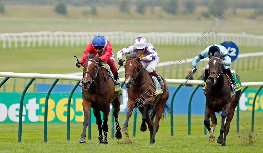 Inspiral-0003 
 INSPIRAL (Frankie Dettori) beats CACHET (right) and PROSPEROUS VOYAGE (centre) in The bet365 Fillies Mile
Newmarket 8 Oct 2021 - Pic Steven Cargill / Racingfotos.com