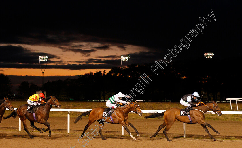 Alminoor-0003 
 ALMINOOR (Jason Hart) beats SIDEREAL (centre) in The tote.co.uk Free Streaming Every UK Race Handicap
Chelmsford 15 Oct 2020 - Pic Steven Cargill / Racingfotos.com