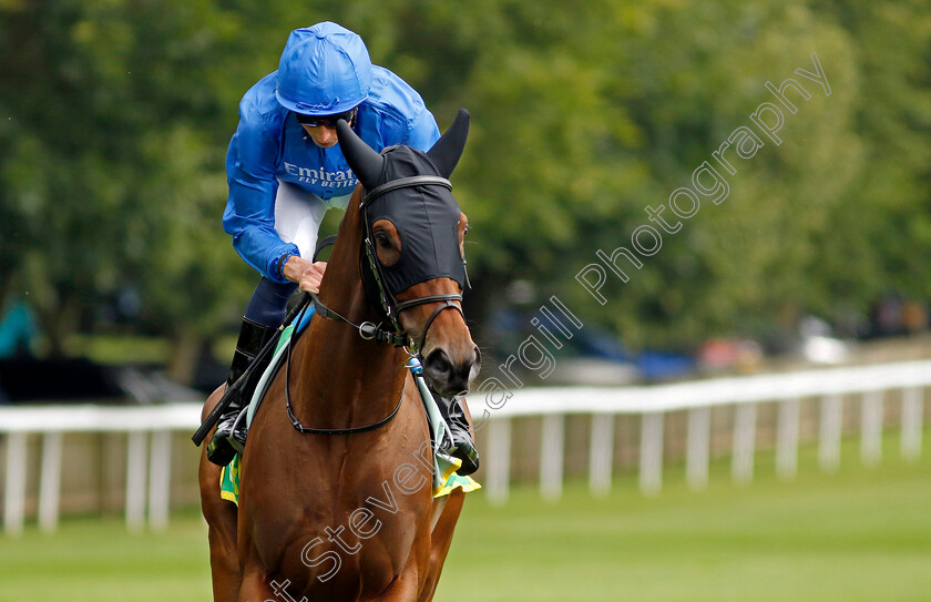 First-Conquest-0006 
 FIRST CONQUEST (William Buick) winner of The bet365 Mile Handicap
Newmarket 13 Jul 2024 - Pic Steven Cargill / Racingfotos.com