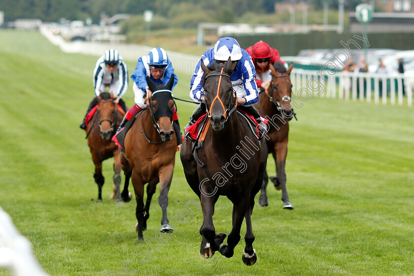 Good-Luck-Fox-0003 
 GOOD LUCK FOX (Ryan Moore) wins The Slug And Lettuce Christmas EBF Novice Stakes
Sandown 9 Aug 2018 - Pic Steven Cargill / Racingfotos.com