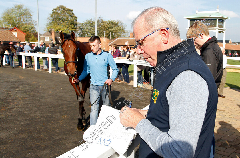 Karl-Burke-0001 
 KARL BURKE surverying potential purchases at Tattersalls Sales
Newmarket 16 Oct 2018 - Pic Steven Cargill