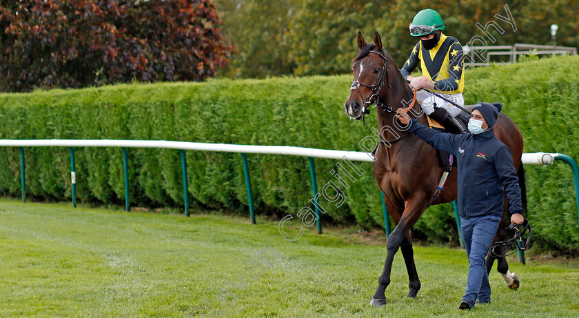 Blue-De-Vega-0001 
 BLUE DE VEGA (Ryan Moore)
Nottingham 14 Oct 2020 - Pic Steven Cargill / Racingfotos.com