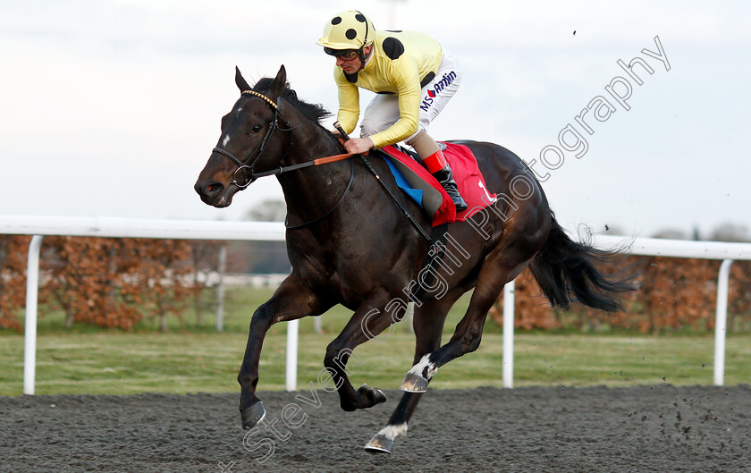 Canvassed-0004 
 CANVASSED (Andrea Atzeni) wins The 32Red.com Novice Stakes
Kempton 3 Apr 2019 - Pic Steven Cargill / Racingfotos.com