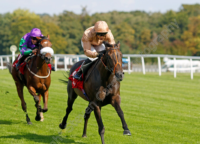 Heredia-0002 
 HEREDIA (Sean Levey) wins The Virgin Bet Atalanta Stakes
Sandown 2 Sep 2023 - Pic Steven Cargill / Racingfotos.com