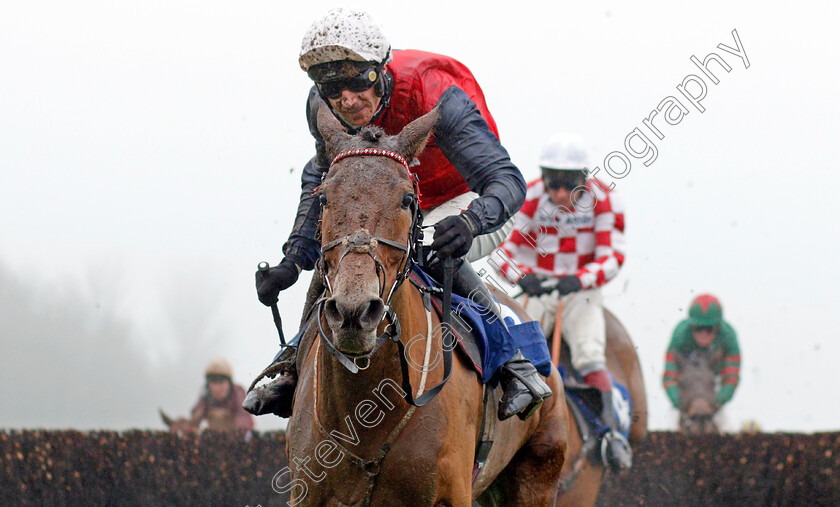 Tiquer-0006 
 TIQUER (Paddy Brennan) wins The The Smart Money's On Coral Handicap Chase
Chepstow 27 Dec 2019 - Pic Steven Cargill / Racingfotos.com