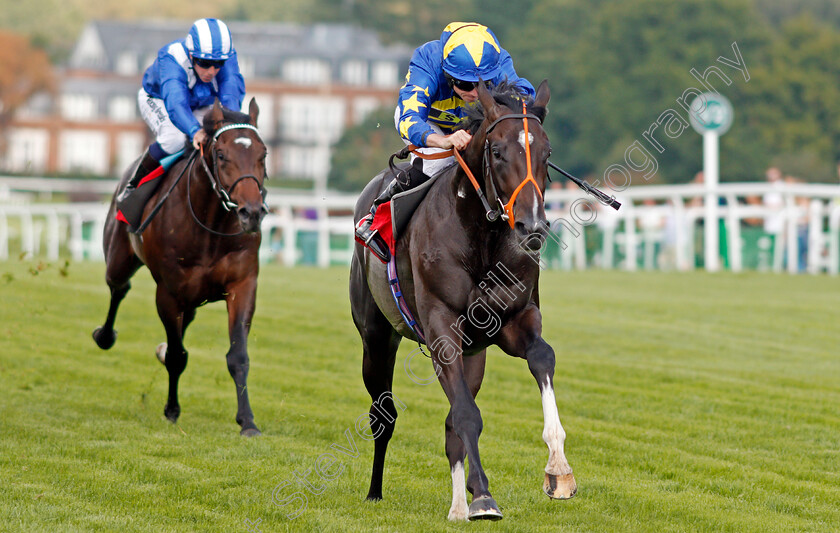 Bathsheba-Bay-0006 
 BATHSHEBA BAY (Ryan Moore) wins The British Stallion Studs EBF Maiden Stakes Div2 Sandown 1 Sep 2017 - Pic Steven Cargill / Racingfotos.com