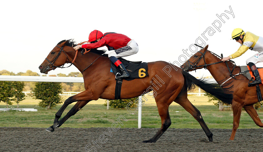 Idealogical-0005 
 IDEOLOGICAL (Darren Egan) wins The 32Red Casino Fillies Novice Auction Stakes
Kempton 18 Sep 2018 - Pic Steven Cargill / Racingfotos.com