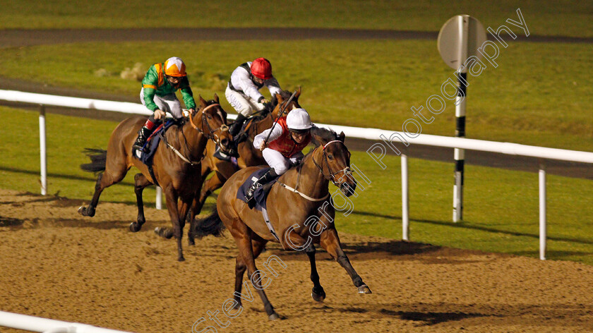 Night-Narcissus-0001 
 NIGHT NARCISSUS (Liam Keniry) wins The Play Ladbrokes 5-A-Side On Football Fillies Novice Stakes
Wolverhampton 11 Jan 2021 - Pic Steven Cargill / Racingfotos.com