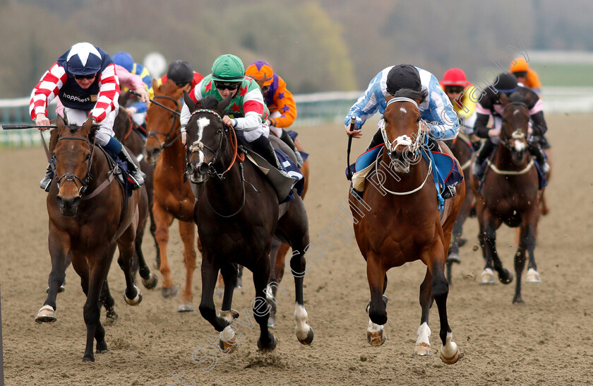 Sotomayor-0004 
 SOTOMAYOR (right, Tom Marquand) beats THE JEAN GENIE (centre) and SAUCHIEHALL STREET (left) in The Betway Handicap
Lingfield 23 Mar 2019 - Pic Steven Cargill / Racingfotos.com