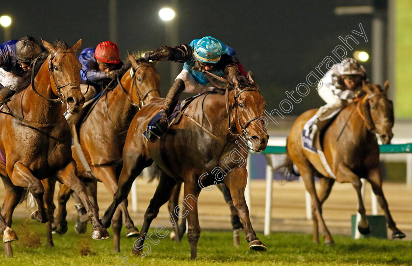 Good-Fortune-0002 
 GOOD FORTUNE (Theo Bachelot) wins he Zabeel Turf Handicap
Meydan 27 Jan 2023 - Pic Steven Cargill / Racingfotos.com