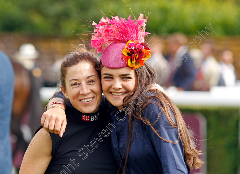 Megan-Nicholls-and-Hayley-Turner-0002 
 Megan Nicholls and Hayley Turner
Goodwood 28 Jul 2021 - Pic Steven Cargill / Racingfotos.com