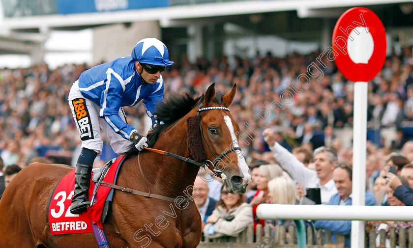 Withhold-0005 
 WITHHOLD (Silvestre De Sousa) wins The Betfred Cesarewitch Handicap Newmarket 14 Oct 2017 - Pic Steven Cargill / Racingfotos.com