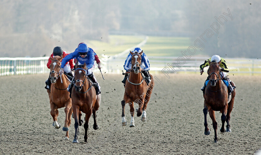 Forest-Of-Dean-0002 
 FOREST OF DEAN (left, Robert Havlin) beats FATHER OF JAZZ (right) in The Betway Winter Derby Stakes
Lingfield 27 Feb 2021 - Pic Steven Cargill / Racingfotos.com