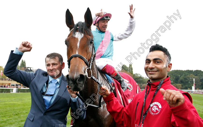 Enable-0020 
 ENABLE (Frankie Dettori) after The Qatar Prix De L'Arc De Triomphe
Longchamp 7 Oct 2018 - Pic Steven Cargill / Racingfotos.com