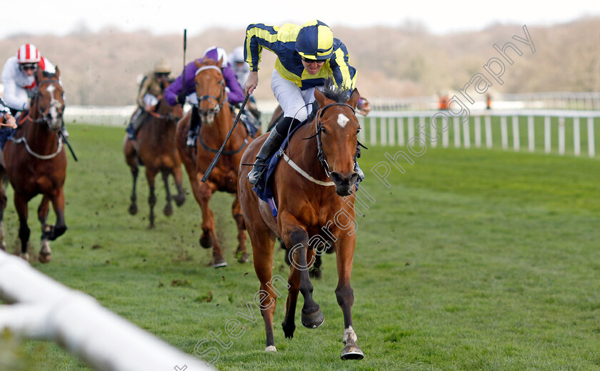 There s-The-Door-0003 
 THERE'S THE DOOR (Pat Cosgrave) wins The Autism In Racing Handicap
Doncaster 2 Apr 2023 - Pic Steven Cargill / Racingfotos.com