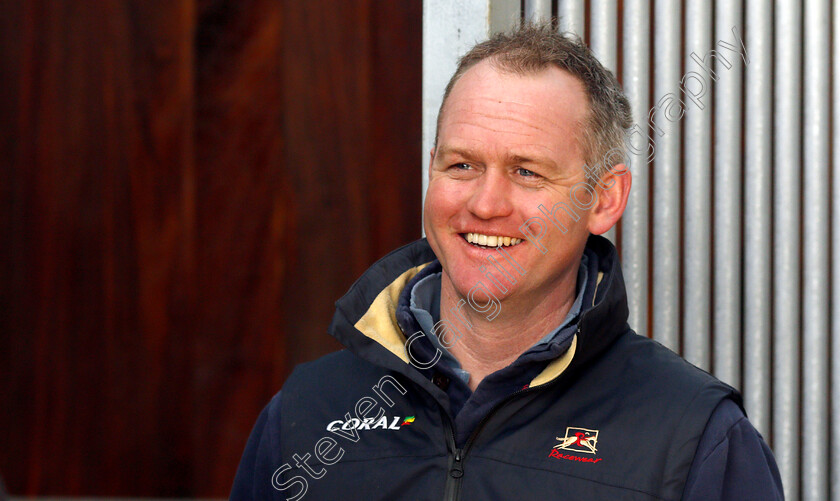 Joe-Tizzard-0001 
 JOE TIZZARD at Colin Tizzard's stables near Sherborne 21 Feb 2018 - Pic Steven Cargill / Racingfotos.com