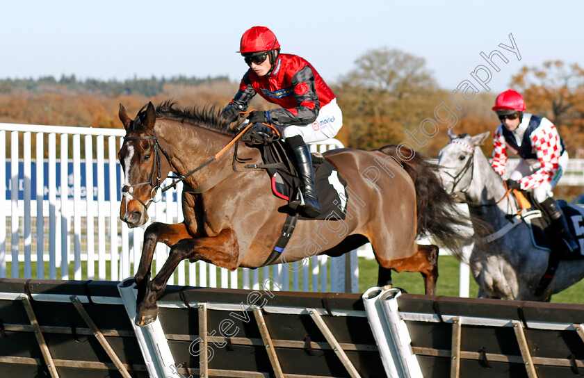 Farnoge-0001 
 FARNOGE (Harry Cobden) wins The Bet With Ascot Donation Box Scheme Novices Hurdle
Ascot 25 Nov 2023 - Pic Steven Cargill / Racingfotos.com