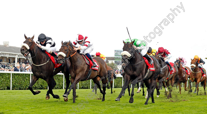 Annaf-0002 
 ANNAF (right, Rossa Ryan) beats SIGNIFICANTLY (left) and INTRINSIC BOND (centre) in The Betfred Portland Handicap
Doncaster 16 Sep 2023 - Pic Steven Cargill / Racingfotos.com