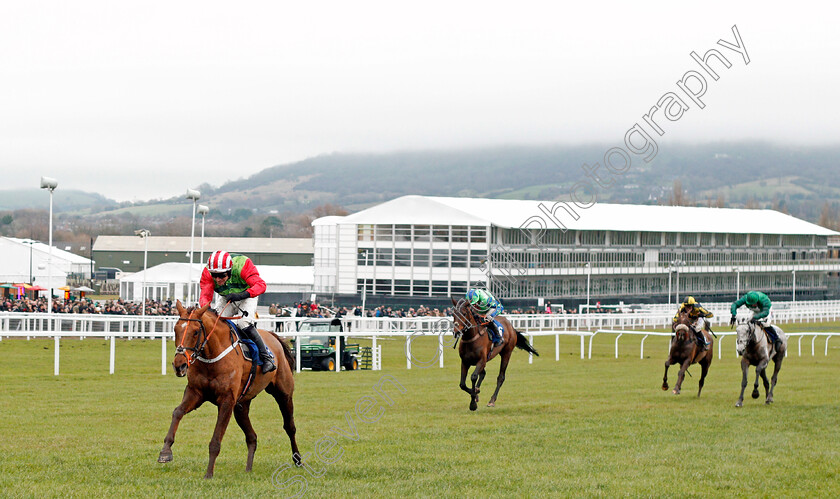 Definitly-Red-0001 
 DEFINITLY RED (Danny Cook) wins The BetBright Trial Cotswold Chase Cheltenham 27 Jan 2018 - Pic Steven Cargill / Racingfotos.com