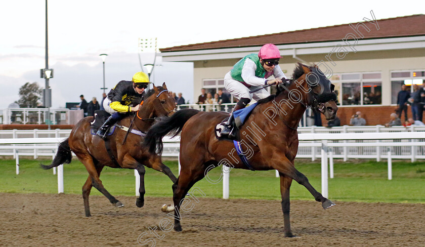 Stanage-0003 
 STANAGE (Robert Havlin) wins The Betfair Maiden Stakes
Chelmsford 3 Oct 2024 - Pic Steven Cargill / Racingfotos.com