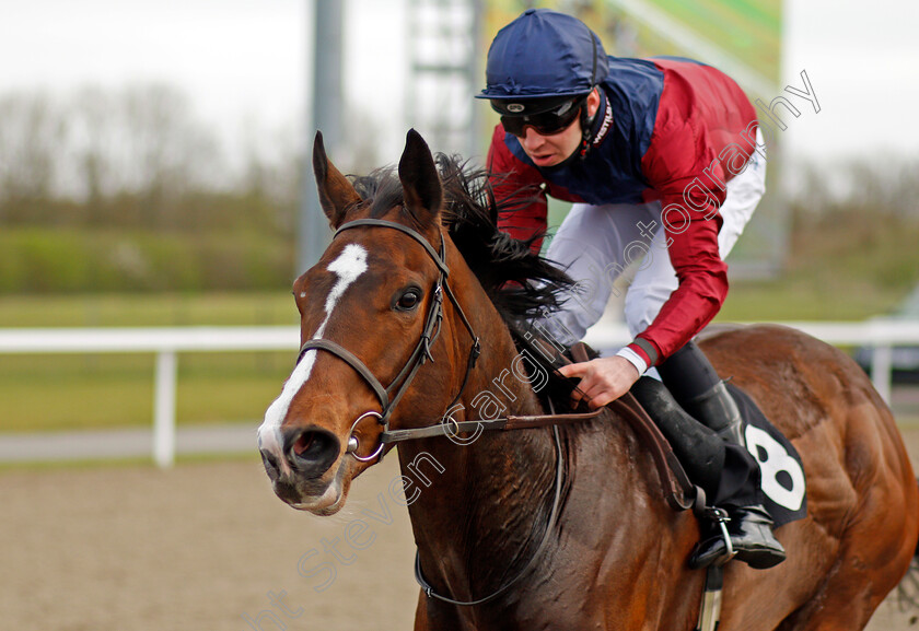 Hundred-Isles-0004 
 HUNDRED ISLES (Charles Bishop) wins The Support The Injured Jockeys Fund Handicap
Chelmsford 1 Apr 2021 - Pic Steven Cargill / Racingfotos.com