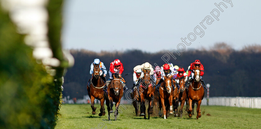 Gorak-0007 
 GORAK (2nd left, Callum Shepherd) wins The Music Live @ Doncaster Racecourse Handicap
Doncaster 2 Apr 2023 - Pic Steven Cargill / Racingfotos.com