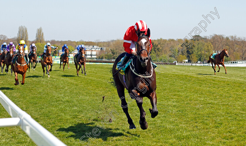 Naamoos-0002 
 NAAMOOS (Ben Curtis) wins The bet365 Esher Cup
Sandown 23 Apr 2021 - Pic Steven Cargill / Racingfotos.com