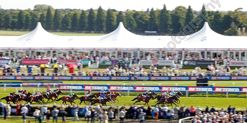 American-Affair-0002 
 AMERICAN AFFAIR (nearside, Paul Mulrennan) wins The Betfred Portland Handicap
Doncaster 14 Sep 2024 - Pic Steven Cargill / Racingfotos.com