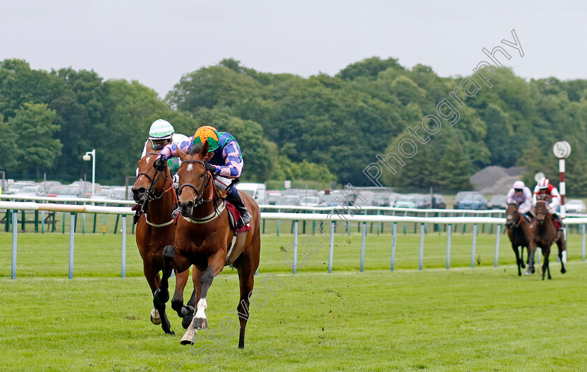 Extra-Beat-0004 
 EXTRA BEAT (Jim Crowley) wins The Betfred Nifty 50 Handicap
Haydock 24 May 2024 - Pic Steven Cargill / Racingfotos.com