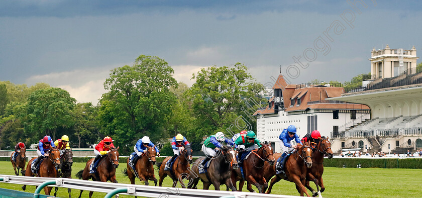 Rouhiya-0011 
 ROUHIYA (green, Maxime Guyon) wins The Emirates Poule d'Essai des Pouliches
Longchamp 12 May 2024 - Pic Steven Cargill / Racingfotos.com