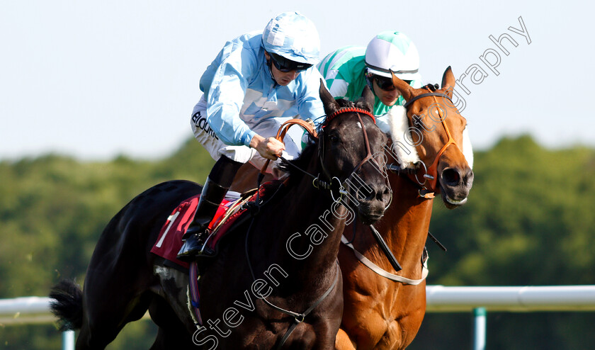 Maid-In-India-0005 
 MAID IN INDIA (left, Martin Harley) beats MUSCIKA (right) in The Armstrongs Brinscall Quarry Supplying Sagrada Familia Handicap
Haydock 26 May 2018 - Pic Steven Cargill / Racingfotos.com