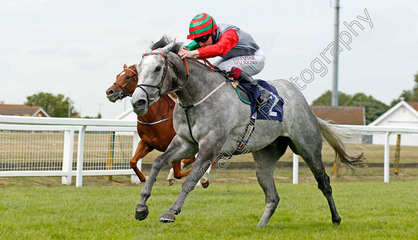 Silver-Machine-0003 
 SILVER MACHINE (Oisin Murphy) wins The Mansionbet's Watch And Bet Fillies Novice Stakes
Yarmouth 22 Jul 2020 - Pic Steven Cargill / Racingfotos.com