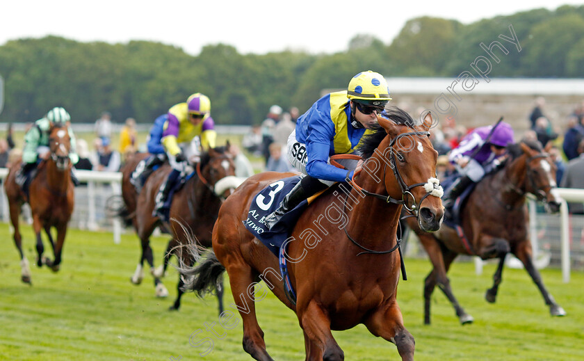 Desert-Crown-0007 
 DESERT CROWN (Richard Kingscote) wins The Al Basti Equiworld Dubai Dante Stakes
York 12 May 2022 - Pic Steven Cargill / Racingfotos.com