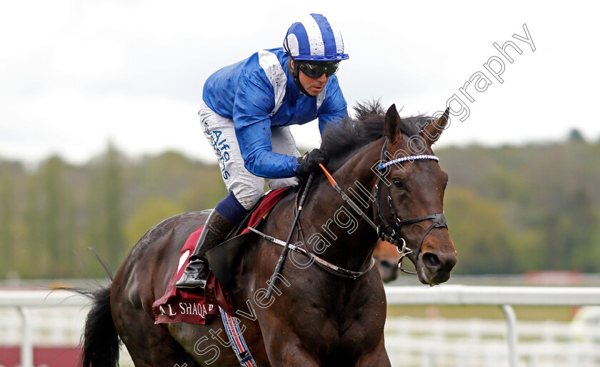 Al-Aasy-0009 
 AL AASY (Jim Crowley) wins The Al Rayyan Aston Park Stakes
Newbury 15 May 2021 - Pic Steven Cargill / Racingfotos.com