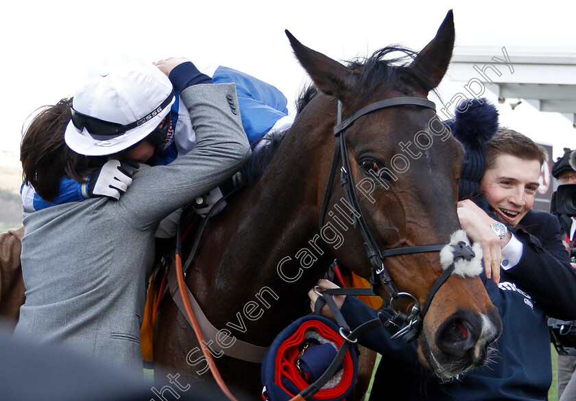 Frodon-0011 
 FRODON (Bryony Frost) after the Ryanair Chase
Cheltenham 14 Mar 2019 - Pic Steven Cargill / Racingfotos.com