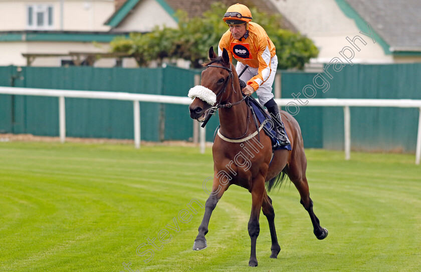 Alfred-0007 
 ALFRED (John Egan) winner of The AKS Skip Hire Services Nursery
Yarmouth 19 Sep 2023 - Pic Steven Cargill / Racingfotos.com