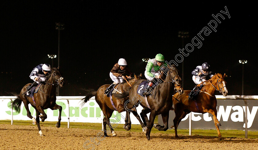 Natsovia-0002 
 NATSOVIA (right, Nicola Currie) beats THUNDEROAD (centre) in The Ladbrokes Home Of The Odds Boost Handicap
Wolverhampton 26 Feb 2019 - Pic Steven Cargill / Racingfotos.com