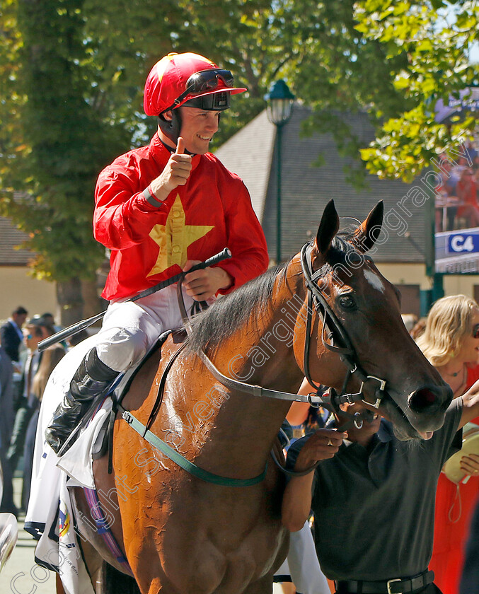 Highfield-Princess-0012 
 HIGHFIELD PRINCESS (Jason Hart) winner of The Prix Maurice de Gheest 
Deauville 7 Aug 2022 - Pic Steven Cargill / Racingfotos.com