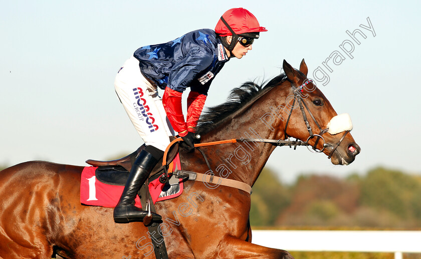 Old-Guard-0001 
 OLD GUARD (Harry Cobden)
Kempton 21 Oct 2018 - Pic Steven Cargill / Racingfotos.com