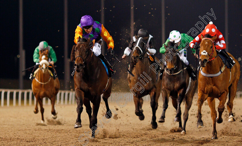 Arnarson-0002 
 ARNARSON (left, Martin Harley) beats SPARE PARTS (right) in The Bet Trifecta At totesport.com Handicap Chelmsford 15 Feb 2018 - Pic Steven Cargill / Racingfotos.com