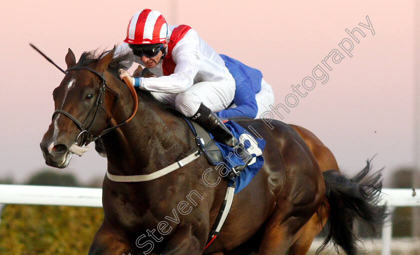 Kings-Highway-0005 
 KINGS HIGHWAY (Robert Havlin) wins The 100% Profit Boost At 32Redsport.com Novice Stakes Div2
Kempton 27 Sep 2018 - Pic Steven Cargill / Racingfotos.com