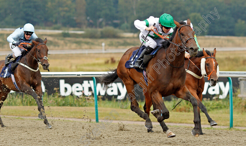 Rodrigo-Diaz-0003 
 RODRIGO DIAZ (Jamie Spencer) wins The Read Andrew Balding On Betway Insider Handicap
Lingfield 14 Aug 2020 - Pic Steven Cargill / Racingfotos.com