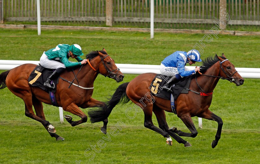 Tasfeeq-0004 
 TASFEEQ (Jim Crowley) beats COSMOS RAJ (left) in The Mansionbet Best Odds Guaranteed Handicap
Newmarket 27 Aug 2021 - Pic Steven Cargill / Racingfotos.com